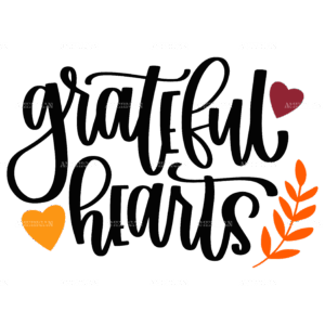 Grateful Hearts DTF Transfer