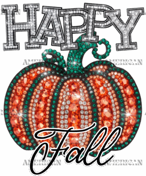 Happy Fall Pumpkin DTF Transfer
