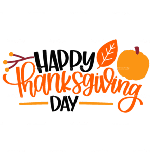 Happy Thanks Giving Day-3 DTF Transfer