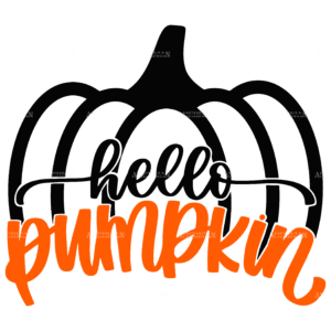 Hello Pumpkin DTF Transfer