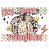 Hey There Pumpkin Checkered DTF Transfer