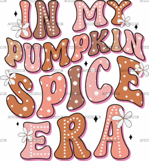 In My Pumpkin Spice Era-4 DTF Transfer