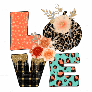 Love Fall-1 DTF Transfer