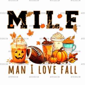 Man I Love Fall-2 DTF Transfer