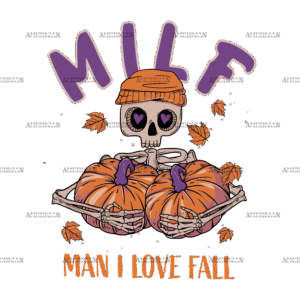 Man I Love Fall-4 DTF Transfer