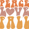 Peace Love Fall DTF Transfer
