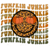 Pumpkin Junkie DTF Transfer