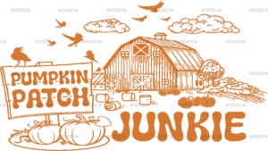 Pumpkin Patch Junkie DTF Transfer