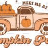 Pumpkin Patch Truck DTF Transfer