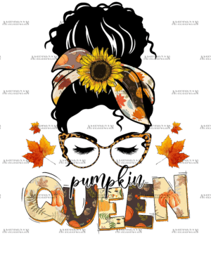 Pumpkin Queen DTF Transfer