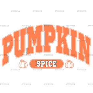 Pumpkin Spice DTF Transfer