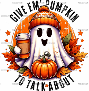 Pumpkin To Talk About-1 DTF Transfer