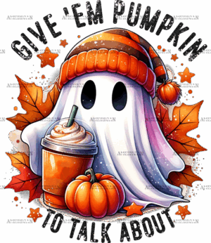 Pumpkin To Talk About-2 DTF Transfer