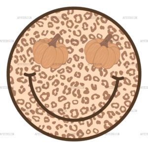 Smiley Fall DTF Transfer