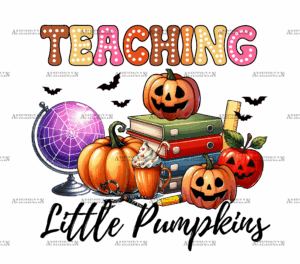Teaching Little Pumpkins DTF Transfer