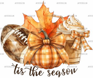 Tis The Season Football Fall-5 DTF Transfer