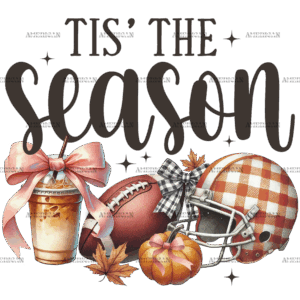Tis The Season Football Fall-7 DTF Transfer
