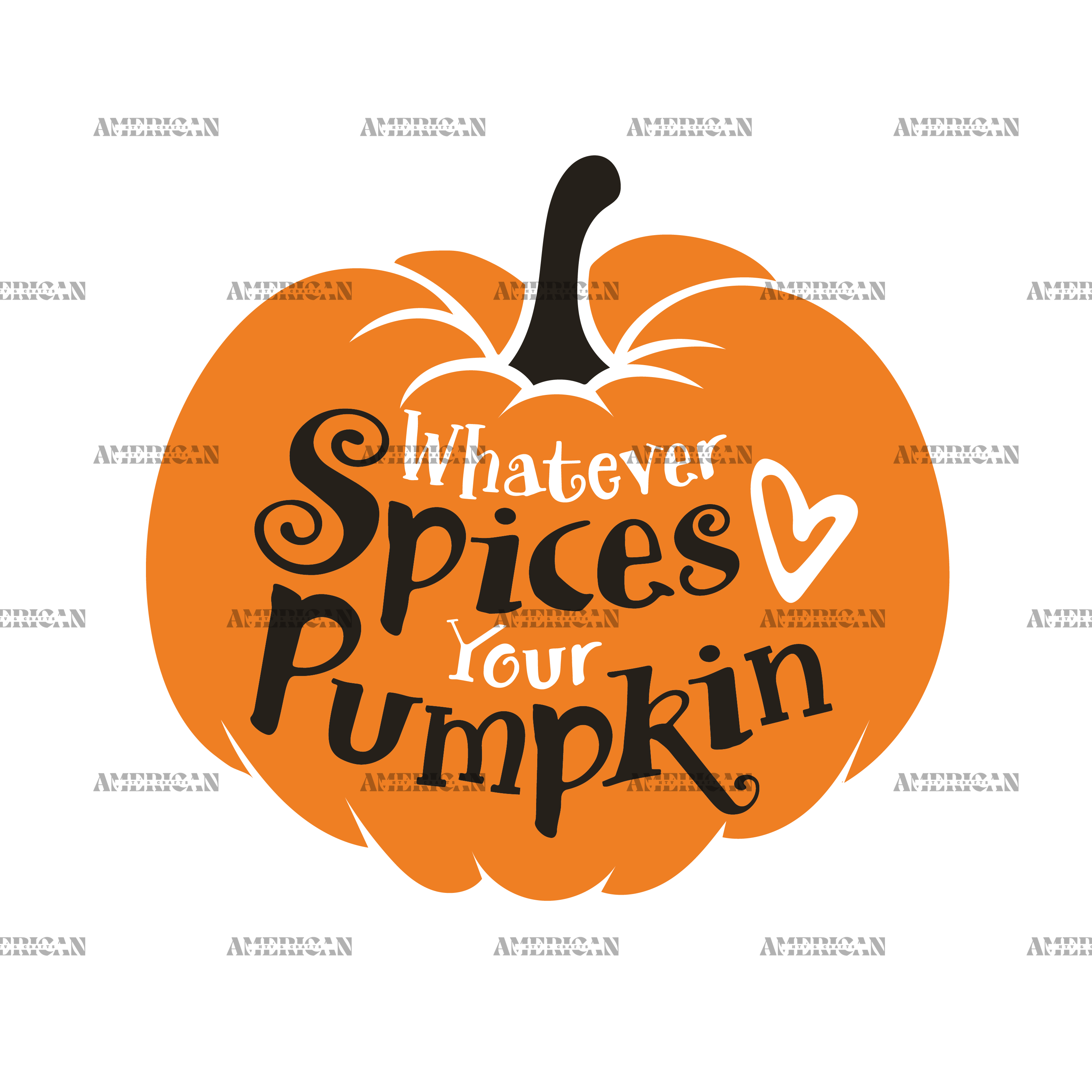 Whatever Spices Your Pumpkin DTF Transfer