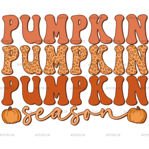 Pumpkin Season-3 DTF Transfer